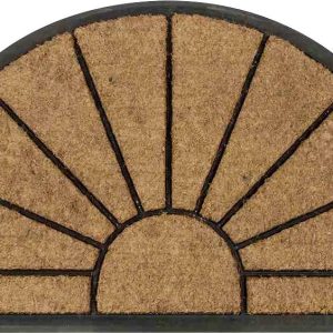 Siena Garden 1711441077 Siena Garden 1711441077 rubberen voet mat zon halfrond 75 x 45 x 2 cm met kokosvezel (l x b) 45 Siena Garden 1711441077 Siena Garden 1711441077 rubberen voet mat zon halfrond 75 x 45 x 2 cm met kokosvezel (l x b) 45