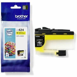 Brother Inktcartridge LC-424Y Origineel Geel LC424Y Brother Inktcartridge LC-424Y Origineel Geel LC424Y