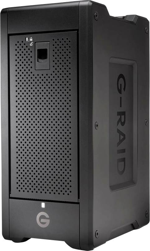 SanDisk Professional G-Raid Shuttle 8 48 TB Externe harde schijf (3,5 inch) USB-A 3.2 Gen 2, Thunderbolt 3 Zwart SDPH48H