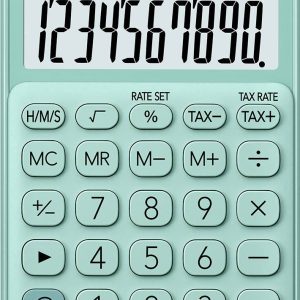 Casio SL-310UC-GN Zakrekenmachine Groen Aantal displayposities: 10 werkt op zonne-energie, werkt op batterijen (b x h x