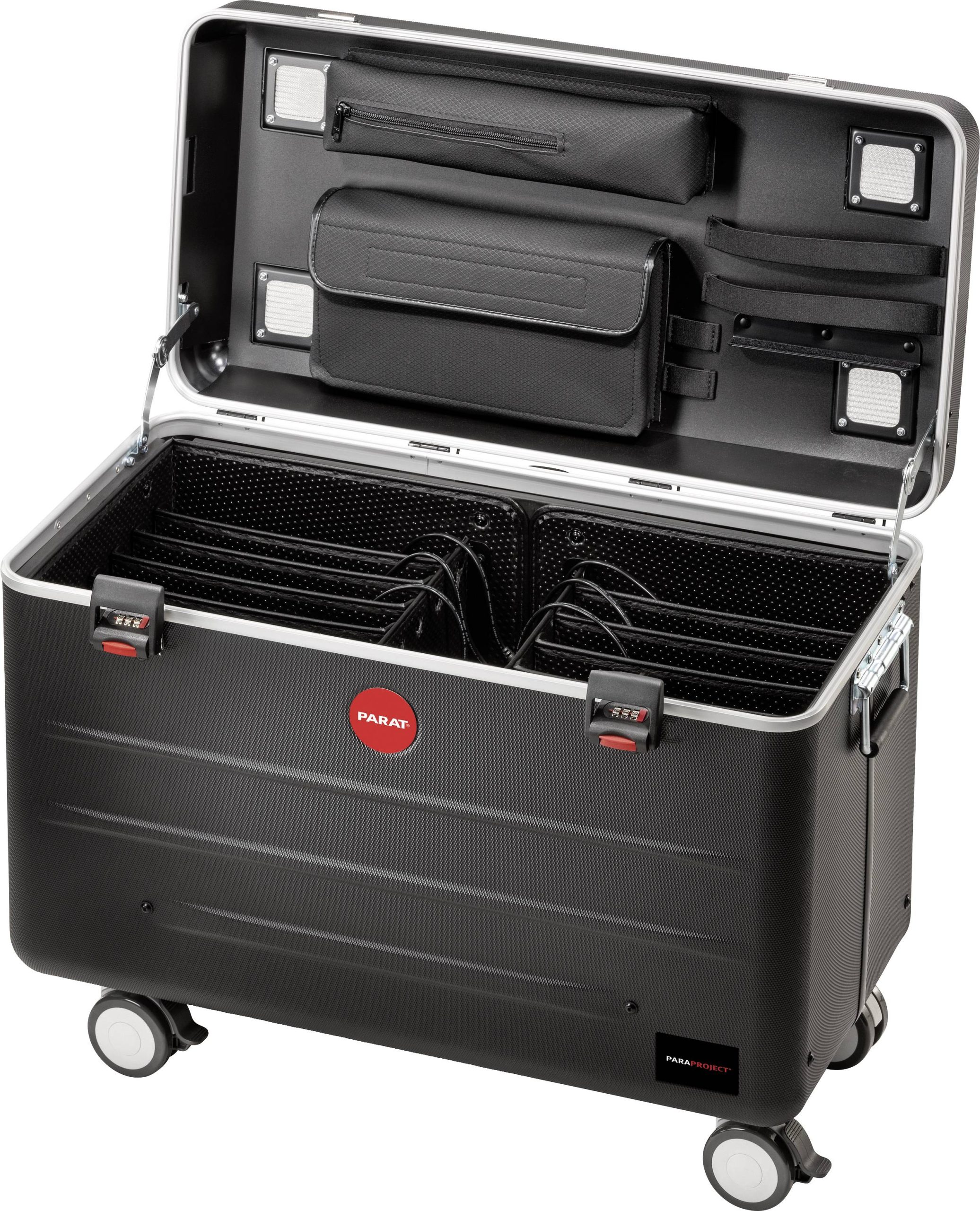Parat PARAPROJECT® Case N12 Laad- en managementsysteem Wagen MacBooks met een beeldschermdiagonaal van maximaal 15,6 inc