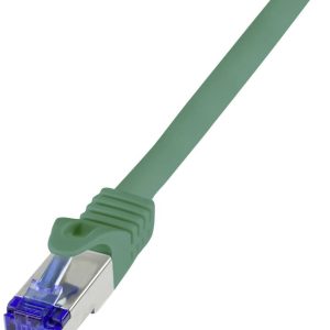 LogiLink C6A075S RJ45 USB-kabel CAT 6A S/FTP 5.00 m Groen 1 stuk(s)