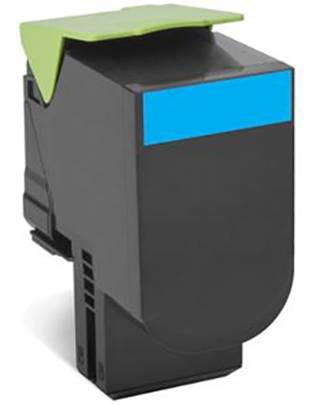 Lexmark Toner 802XC Origineel Cyaan 4000 bladzijden 80C2XCE