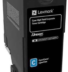 Lexmark Toner 74C2HCE Origineel Cyaan 12000 bladzijden 74C2HCE Lexmark Toner 74C2HCE Origineel Cyaan 12000 bladzijden 74C2HCE