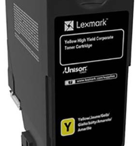 Lexmark Toner 74C2HYE Origineel Geel 12000 bladzijden 74C2HYE Lexmark Toner 74C2HYE Origineel Geel 12000 bladzijden 74C2HYE