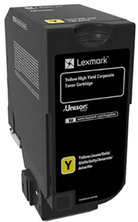 Lexmark Toner 74C2HYE Origineel Geel 12000 bladzijden 74C2HYE