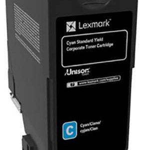 Lexmark Toner 74C2SCE Origineel Cyaan 7000 bladzijden 74C2SCE Lexmark Toner 74C2SCE Origineel Cyaan 7000 bladzijden 74C2SCE