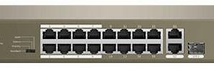 IP-COM Networks F1118P-16-250W F1118P-16-250W Netwerk switch 16 poorten 10 / 100 MBit/s PoE-functie IP-COM Networks F1118P-16-250W F1118P-16-250W Netwerk switch 16 poorten 10 / 100 MBit/s PoE-functie