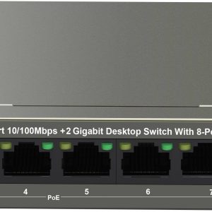 IP-COM Networks F1110P-8-102W F1110P-8-102W Netwerk switch 8 + 2 poorten 10 / 100 MBit/s PoE-functie IP-COM Networks F1110P-8-102W F1110P-8-102W Netwerk switch 8 + 2 poorten 10 / 100 MBit/s PoE-functie