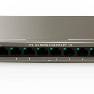 IP-COM Networks F1109TP-8-102W F1109TP-8-102W Netwerk switch 9 poorten 10 / 100 MBit/s IP-COM Networks F1109TP-8-102W F1109TP-8-102W Netwerk switch 9 poorten 10 / 100 MBit/s