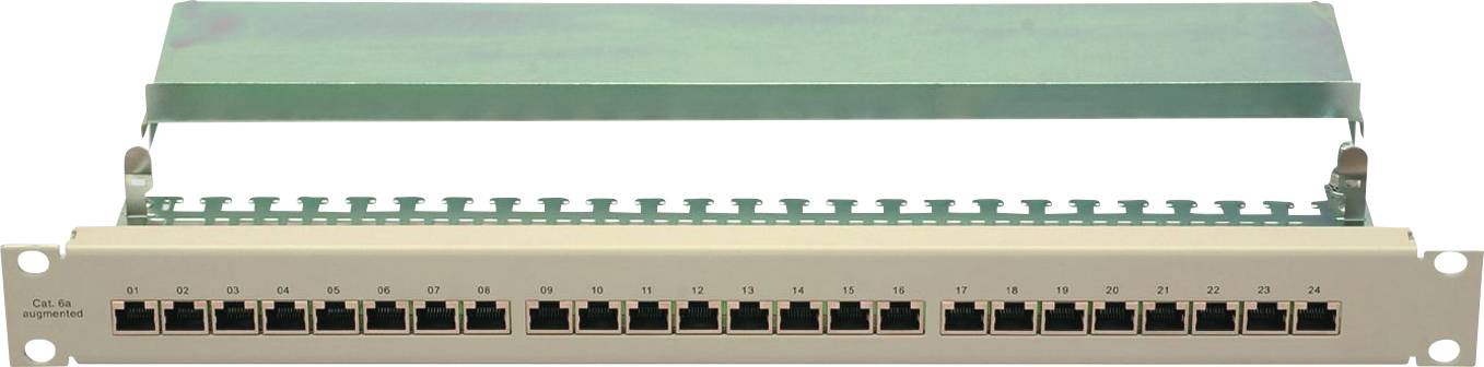 HELU 802024 24 poorten Patchpaneel CAT 6A Niet ingericht