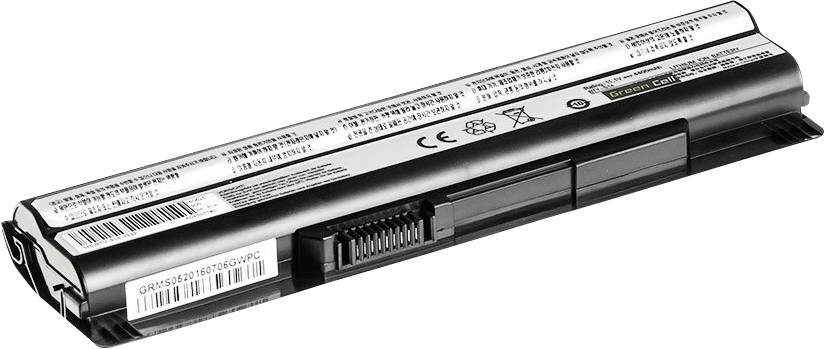 Green Cell BTY-S14 BTY-S15 MS05 Laptopaccu 11.1 V 4400 mAh MSI