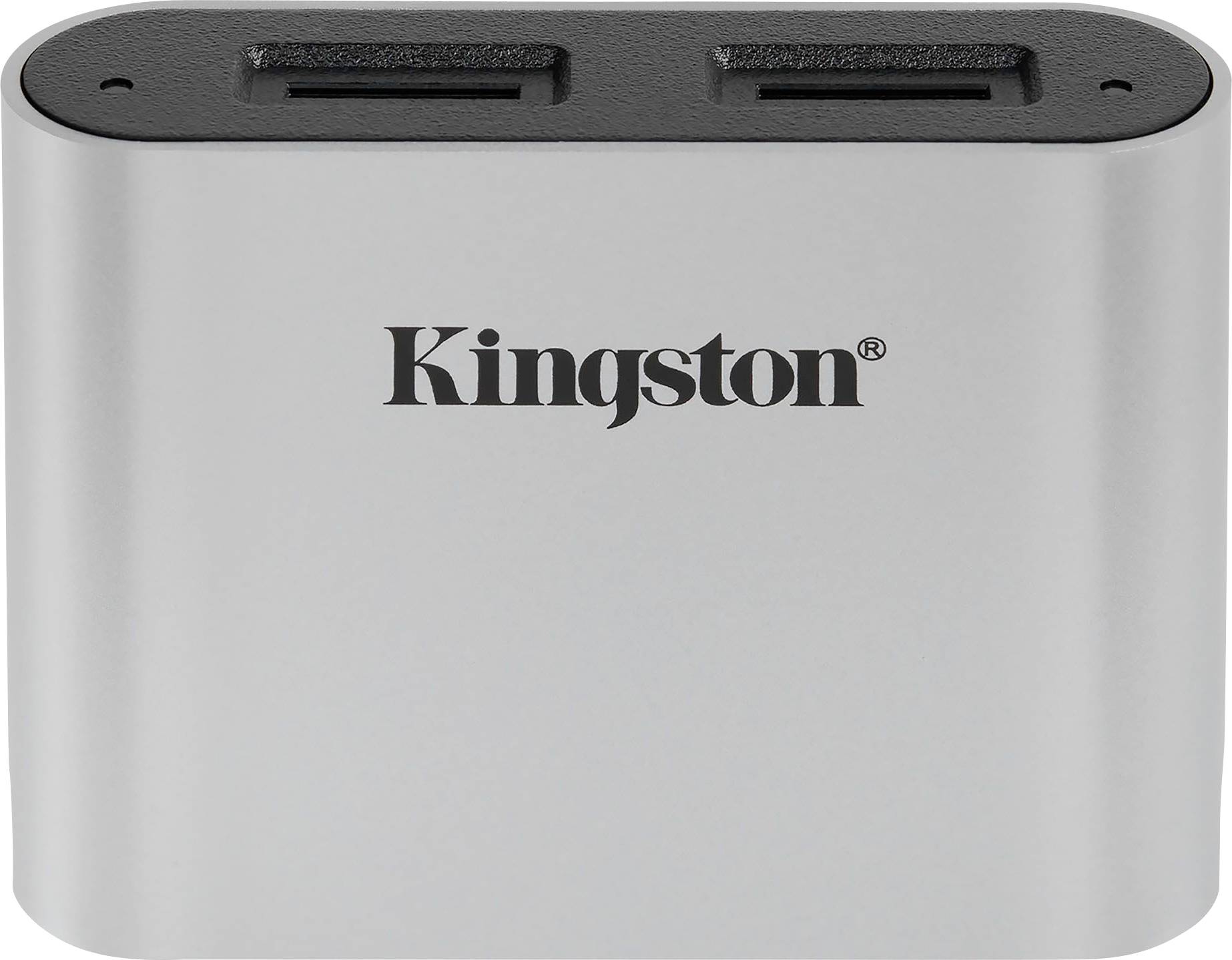 Kingston KINGSTON Externe geheugenkaartlezer / hub USB-A 3.2 Gen 1 Zilver-zwart