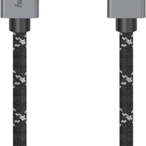 Hama 00200504 HDMI-kabel HDMI Aansluitkabel HDMI-A-stekker, HDMI-A-stekker 2.00 m Grijs, Zwart 8K UHD Hama 00200504 HDMI-kabel HDMI Aansluitkabel HDMI-A-stekker, HDMI-A-stekker 2.00 m Grijs, Zwart 8K UHD