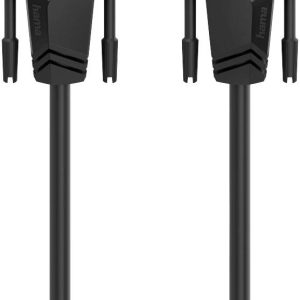 Hama 00200707 VGA-kabel VGA Aansluitkabel VGA-stekker 15-polig, VGA-stekker 15-polig 1.50 m Zwart