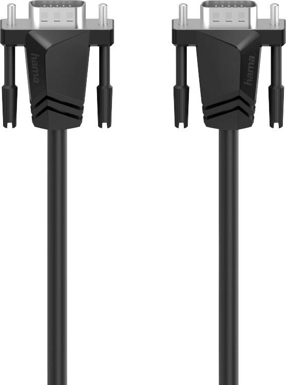 Hama 00200707 VGA-kabel VGA Aansluitkabel VGA-stekker 15-polig, VGA-stekker 15-polig 1.50 m Zwart