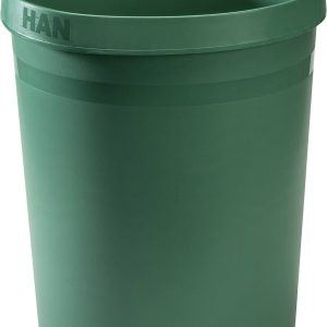 HAN GRIP KARMA 18198-05 Prullenbak 18 l (Ø x h) 31.2 cm x 35 cm Kringloop kunststof Eco-groen 1 stuk(s) HAN GRIP KARMA 18198-05 Prullenbak 18 l (Ø x h) 31.2 cm x 35 cm Kringloop kunststof Eco-groen 1 stuk(s)