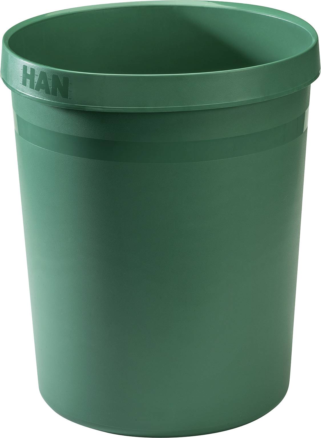 HAN GRIP KARMA 18198-05 Prullenbak 18 l (Ø x h) 31.2 cm x 35 cm Kringloop kunststof Eco-groen 1 stuk(s)