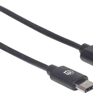 Manhattan 354929 USB-kabel USB 2.0 USB-A stekker, USB-C stekker 2.00 m Zwart Manhattan 354929 USB-kabel USB 2.0 USB-A stekker, USB-C stekker 2.00 m Zwart