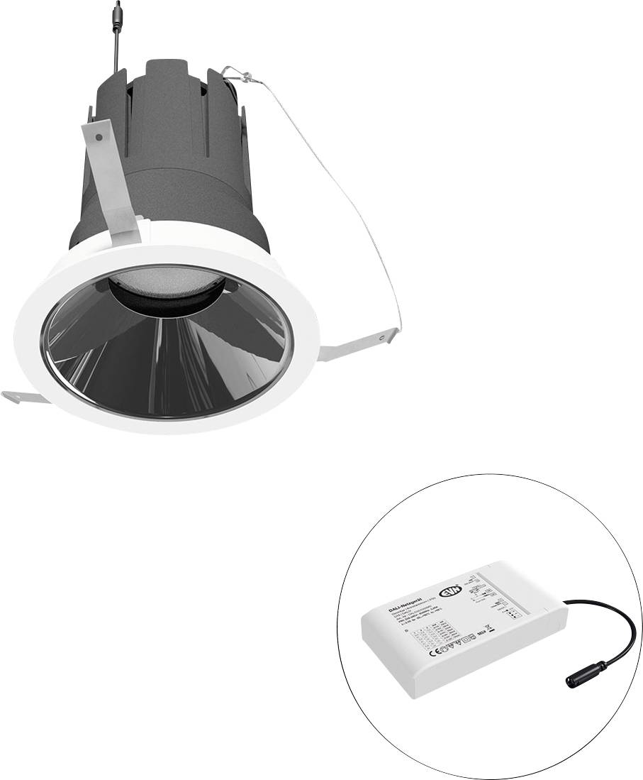 EVN F01R11SM3840L15D F01R11SM3840L15D LED-plafondspot