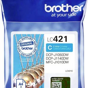 Brother Inktcartridge LC-421C Origineel Cyaan LC421C Brother Inktcartridge LC-421C Origineel Cyaan LC421C