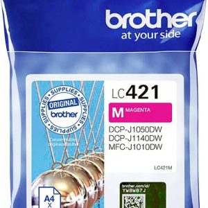 Brother Inktcartridge LC-421M Origineel Magenta LC421M Brother Inktcartridge LC-421M Origineel Magenta LC421M