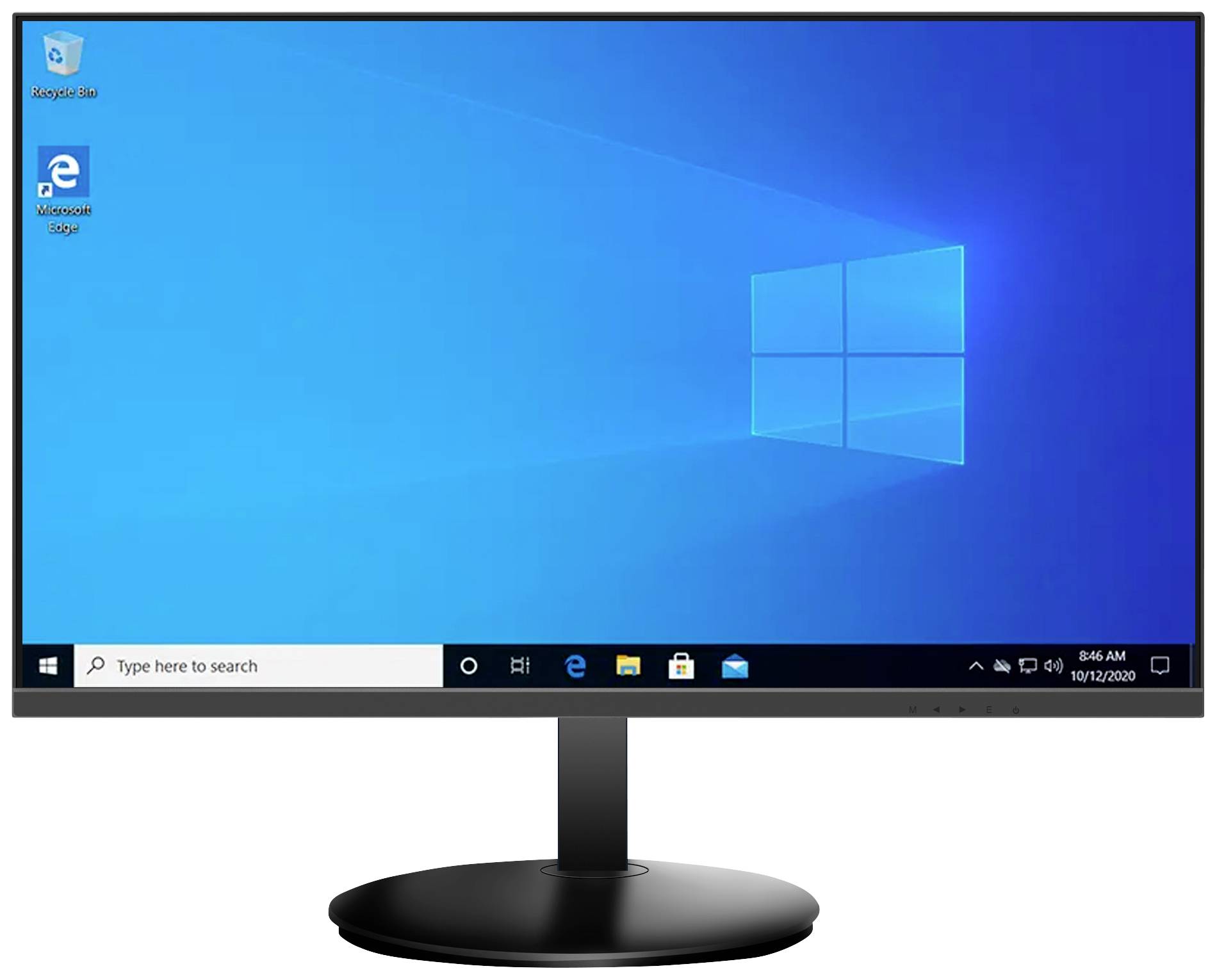 Denver MLE-2404 LCD-monitor Energielabel E (A - G) 60.5 cm (23.8 inch) 1920 x 1080 Pixel 16:9 5 ms HDMI, VGA VA LCD