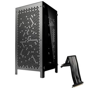 Kolink Kolink Rocket Complex Aluminium Mini-ITX Gehäuse – Gunmetal Grey Mini-tower Behuizing, Gaming-behuizing Grijs 2 v Kolink Kolink Rocket Complex Aluminium Mini-ITX Gehäuse – Gunmetal Grey Mini-tower Behuizing, Gaming-behuizing Grijs 2 v