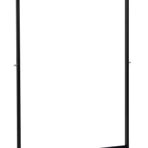 Maul Staande kapstok 9424190 MAULsamba Aantal haken: 10 (b x h x d) 1.155 x 172.5 x 50.8 m Metaal Zwart 1 stuk(s)