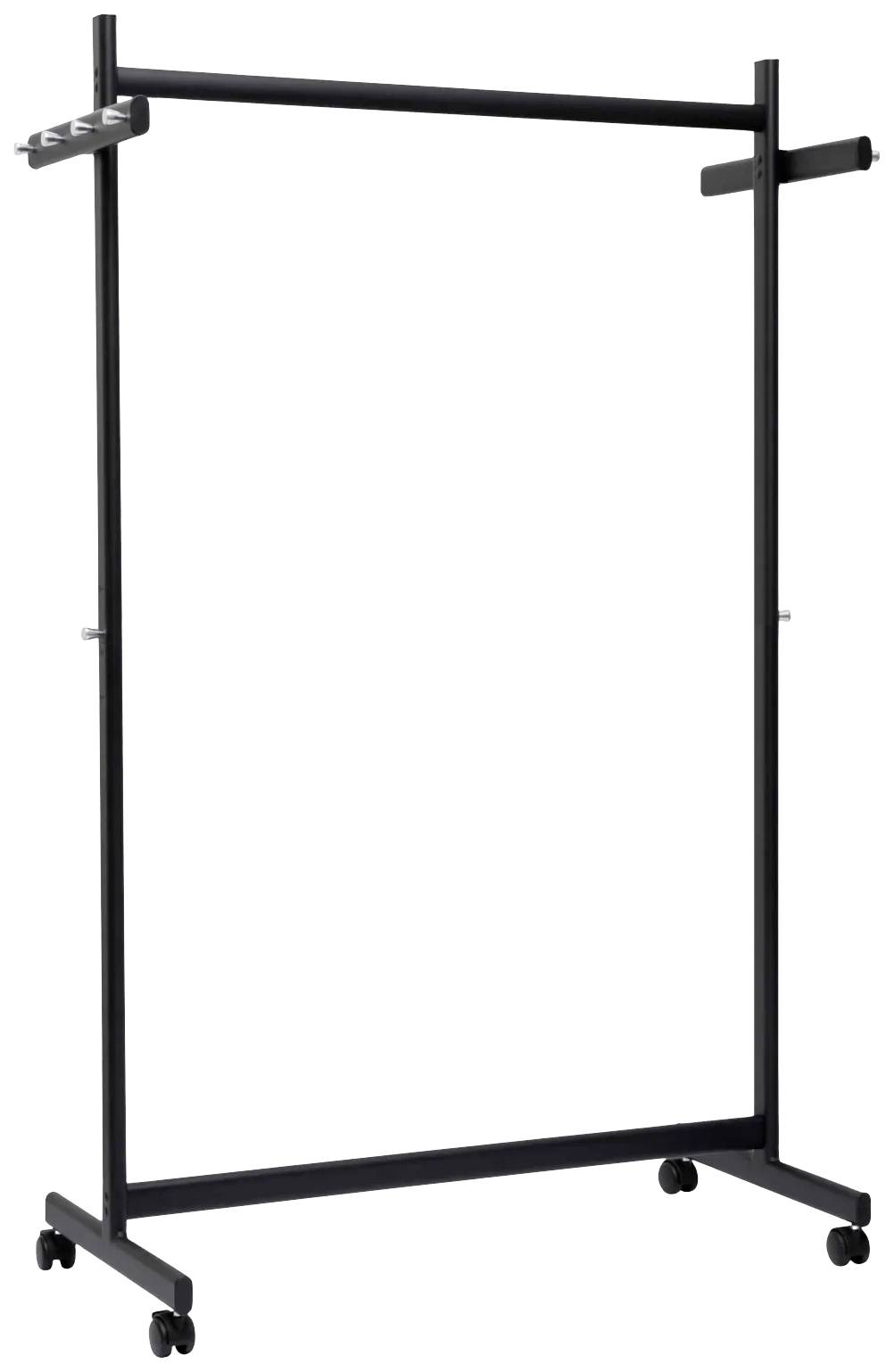Maul Staande kapstok 9424190 MAULsamba Aantal haken: 10 (b x h x d) 1.155 x 172.5 x 50.8 m Metaal Zwart 1 stuk(s)