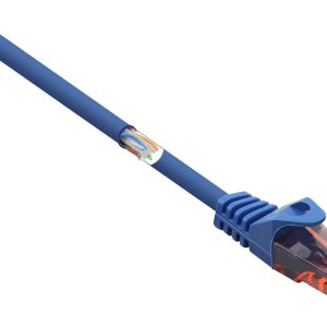 Renkforce RF-5043874 RJ45 Netwerkkabel, patchkabel CAT 6 U/UTP 2.00 m Blauw Snagless, Halogeenvrij 1 stuk(s) Renkforce RF-5043874 RJ45 Netwerkkabel, patchkabel CAT 6 U/UTP 2.00 m Blauw Snagless, Halogeenvrij 1 stuk(s)
