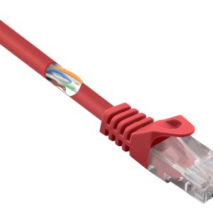 Renkforce RF-5043990 RJ45 Netwerkkabel, patchkabel CAT 5e U/UTP 0.15 m Rood Snagless 1 stuk(s) Renkforce RF-5043990 RJ45 Netwerkkabel, patchkabel CAT 5e U/UTP 0.15 m Rood Snagless 1 stuk(s)