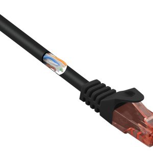 Renkforce RF-5044002 RJ45 Netwerkkabel, patchkabel CAT 6 U/UTP 10.00 m Zwart Halogeenvrij, Snagless 1 stuk(s) Renkforce RF-5044002 RJ45 Netwerkkabel, patchkabel CAT 6 U/UTP 10.00 m Zwart Halogeenvrij, Snagless 1 stuk(s)