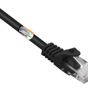 Renkforce RF-5044016 RJ45 Netwerkkabel, patchkabel CAT 5e U/UTP 10.00 m Zwart Snagless 1 stuk(s) Renkforce RF-5044016 RJ45 Netwerkkabel, patchkabel CAT 5e U/UTP 10.00 m Zwart Snagless 1 stuk(s)