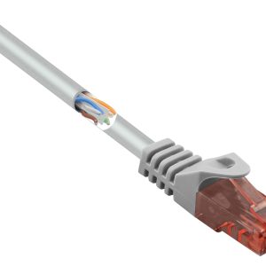 Renkforce RF-5047522 RJ45 Netwerkkabel, patchkabel CAT 6 U/UTP 3.00 m Grijs Snagless, Halogeenvrij 1 stuk(s) Renkforce RF-5047522 RJ45 Netwerkkabel, patchkabel CAT 6 U/UTP 3.00 m Grijs Snagless, Halogeenvrij 1 stuk(s)