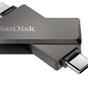 SanDisk iXpand® Luxe USB-stick 64 GB Zwart SDIX70N-064G-GN6NN Apple Lightning, USB-C 3.1 Gen 1 SanDisk iXpand® Luxe USB-stick 64 GB Zwart SDIX70N-064G-GN6NN Apple Lightning, USB-C 3.1 Gen 1