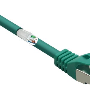 Renkforce RF-5056416 RJ45 Netwerkkabel, patchkabel CAT 6A S/FTP 0.50 m Groen Snagless, Vlambestendig 1 stuk(s) Renkforce RF-5056416 RJ45 Netwerkkabel, patchkabel CAT 6A S/FTP 0.50 m Groen Snagless, Vlambestendig 1 stuk(s)