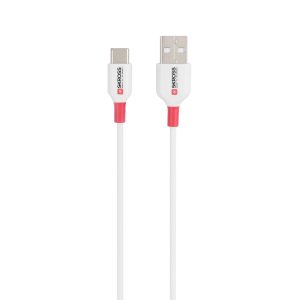 Skross SKCA0002A-C120CN USB-kabel USB 2.0 USB-A stekker, USB-C stekker 1.20 m Wit Rond Skross SKCA0002A-C120CN USB-kabel USB 2.0 USB-A stekker, USB-C stekker 1.20 m Wit Rond