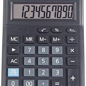 Maul MC 10 Bureaurekenmachine Zwart Aantal displayposities: 10 werkt op batterijen, werkt op zonne-energie (b x h x d) 1 Maul MC 10 Bureaurekenmachine Zwart Aantal displayposities: 10 werkt op batterijen, werkt op zonne-energie (b x h x d) 1