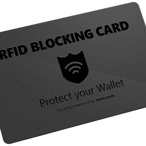 Nero RFID Blocking Card Zwart EMEA-33700001 1 stuk(s) Nero RFID Blocking Card Zwart EMEA-33700001 1 stuk(s)