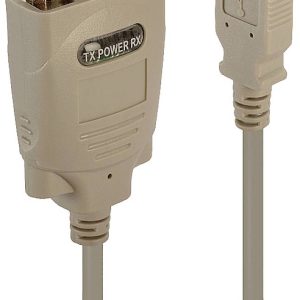 LINDY USB 1.1, Serieel Converter [1x USB 1.1 stekker A – 1x Serieel 9-polig] Adapter 1.00 m