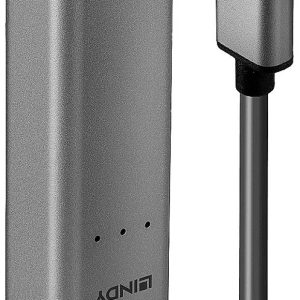 LINDY Lindy – Netzwerkadapter – USB 3.0 – 2.5GBase-T x 1 Netwerkadapter 2.5 GBit/s USB-A 3.2 Gen 1, Gigabit-LAN (1/2.5 G