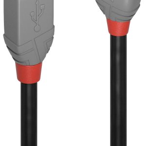 LINDY 36891 USB-kabel USB 2.0 USB-C stekker, USB-micro-B stekker 1.00 m Zwart, Grijs LINDY 36891 USB-kabel USB 2.0 USB-C stekker, USB-micro-B stekker 1.00 m Zwart, Grijs