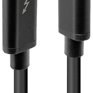 MicroConnect TB3020 Thunderbolt-kabel Thunderbolt 3 USB-C stekker, USB-C stekker 2.00 m Zwart MicroConnect TB3020 Thunderbolt-kabel Thunderbolt 3 USB-C stekker, USB-C stekker 2.00 m Zwart