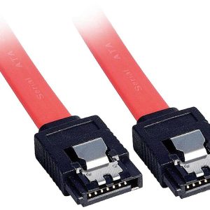 LINDY HDD Aansluitkabel [1x SATA-bus 7-polig – 1x SATA-bus 7-polig] 0.20 m Rood