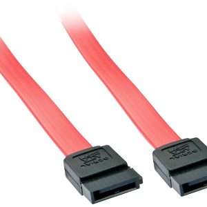 LINDY HDD Aansluitkabel [1x SATA-stekker 7-polig – 1x SATA-stekker 7-polig] 0.70 m Rood