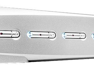 LINDY KVM-Umschalter KVM-switch DVI Muis, Toetsenbord 2048 x 1536 Pixel
