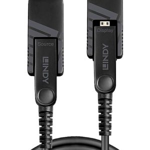 LINDY 38324 HDMI-kabel HDMI Aansluitkabel HDMI-micro-D-stekker, HDMI-micro-D-stekker 50.00 m Zwart 4K UHD LINDY 38324 HDMI-kabel HDMI Aansluitkabel HDMI-micro-D-stekker, HDMI-micro-D-stekker 50.00 m Zwart 4K UHD