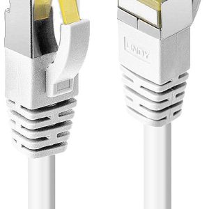 LINDY 47323 RJ45 Netwerkkabel, patchkabel CAT 6a (losse kabel CAT 7) S/FTP 1.50 m Wit 1 stuk(s)