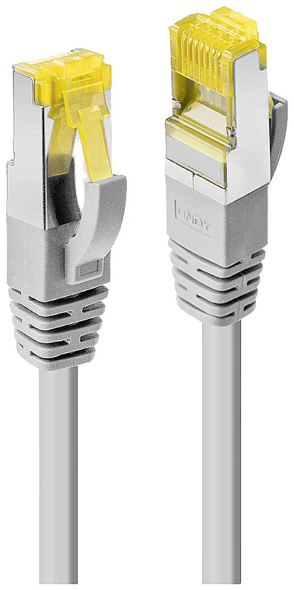 LINDY 47270 RJ45 Netwerkkabel, patchkabel CAT 6a (losse kabel CAT 7) S/FTP 20.00 m Grijs 1 stuk(s)